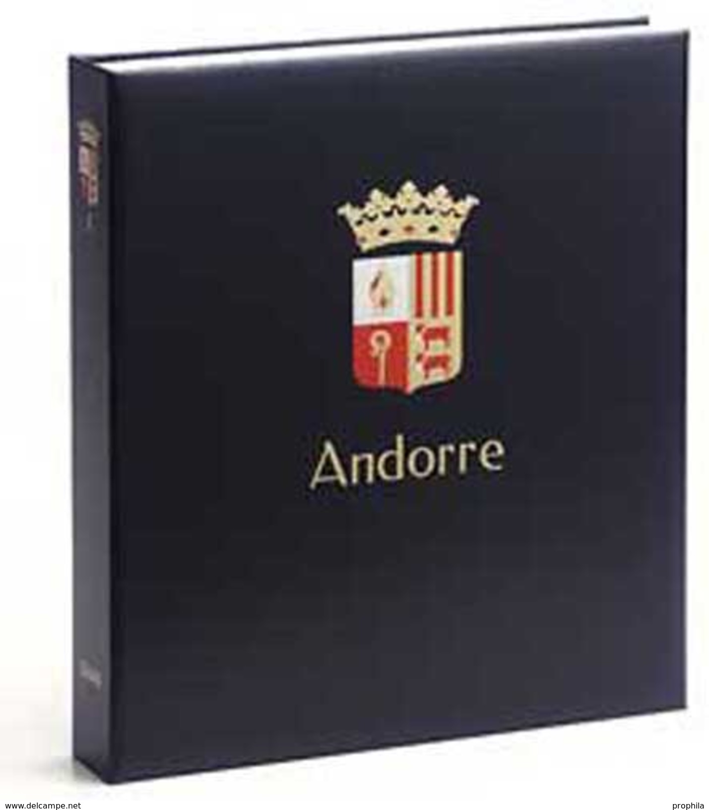 DAVO 1431 Luxus Briefmarken Album Andorra (Spanien) 1928-2020 - Binders Only