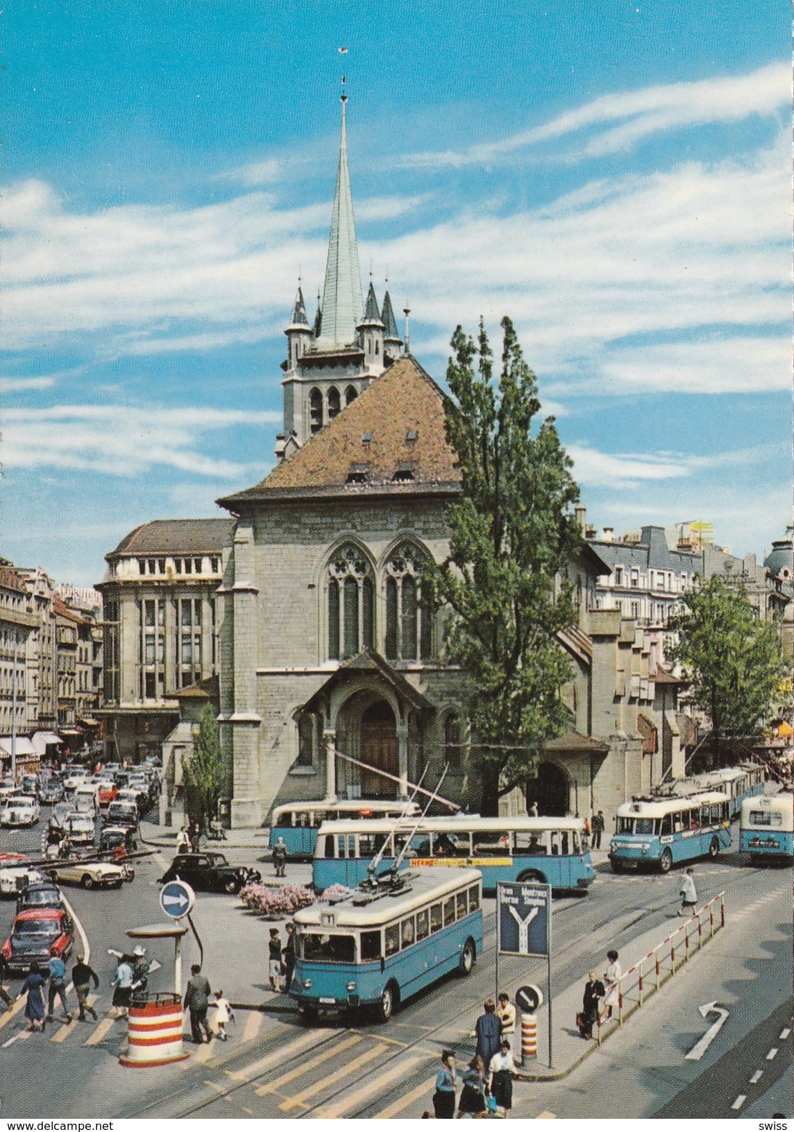 LAUSANNE   BUSSEN  TROLLYBUSSEN - Lausanne