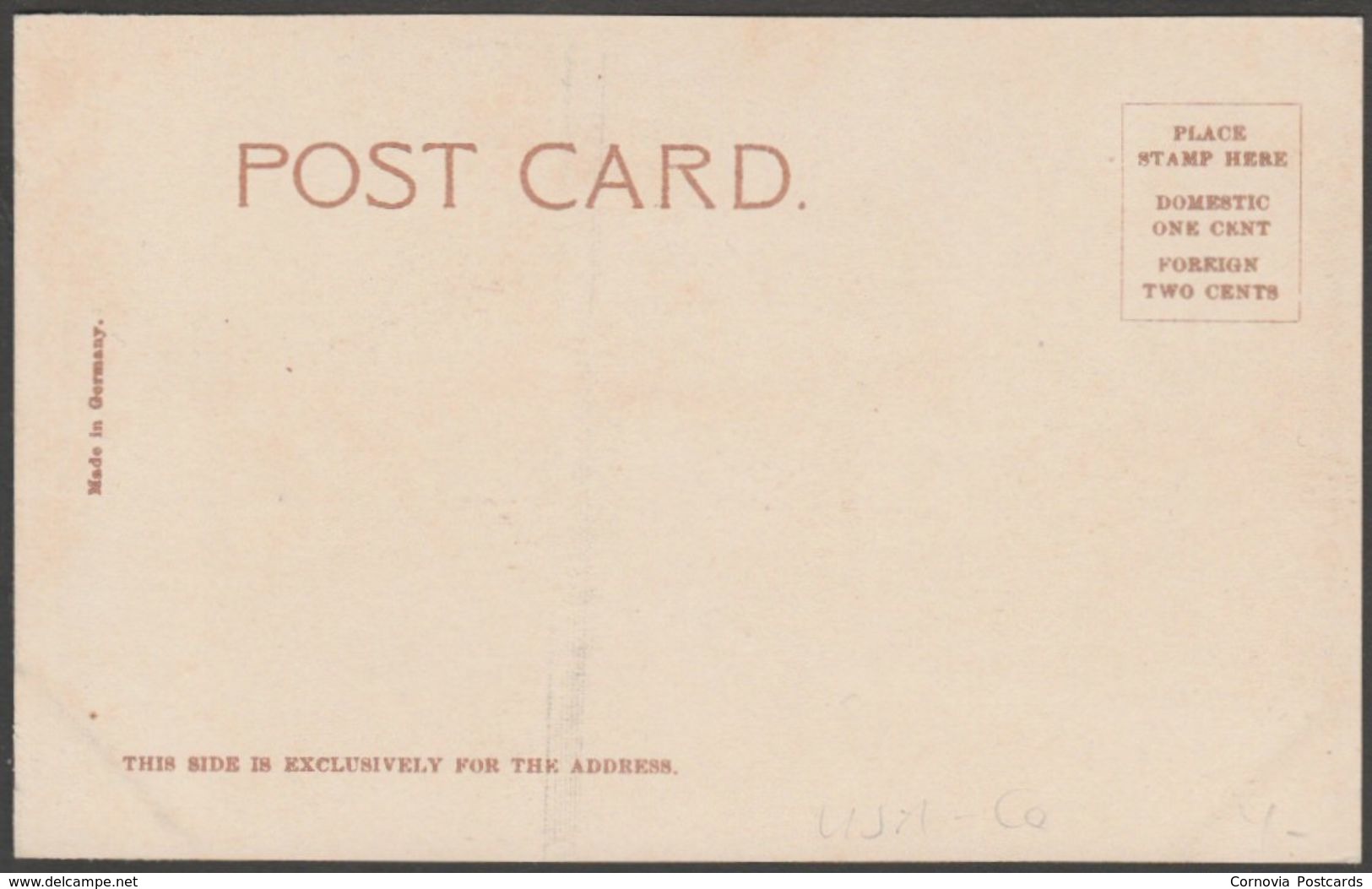 Panorama Of Pasadena, California, C.1905 - Rieder Postcard - Other & Unclassified
