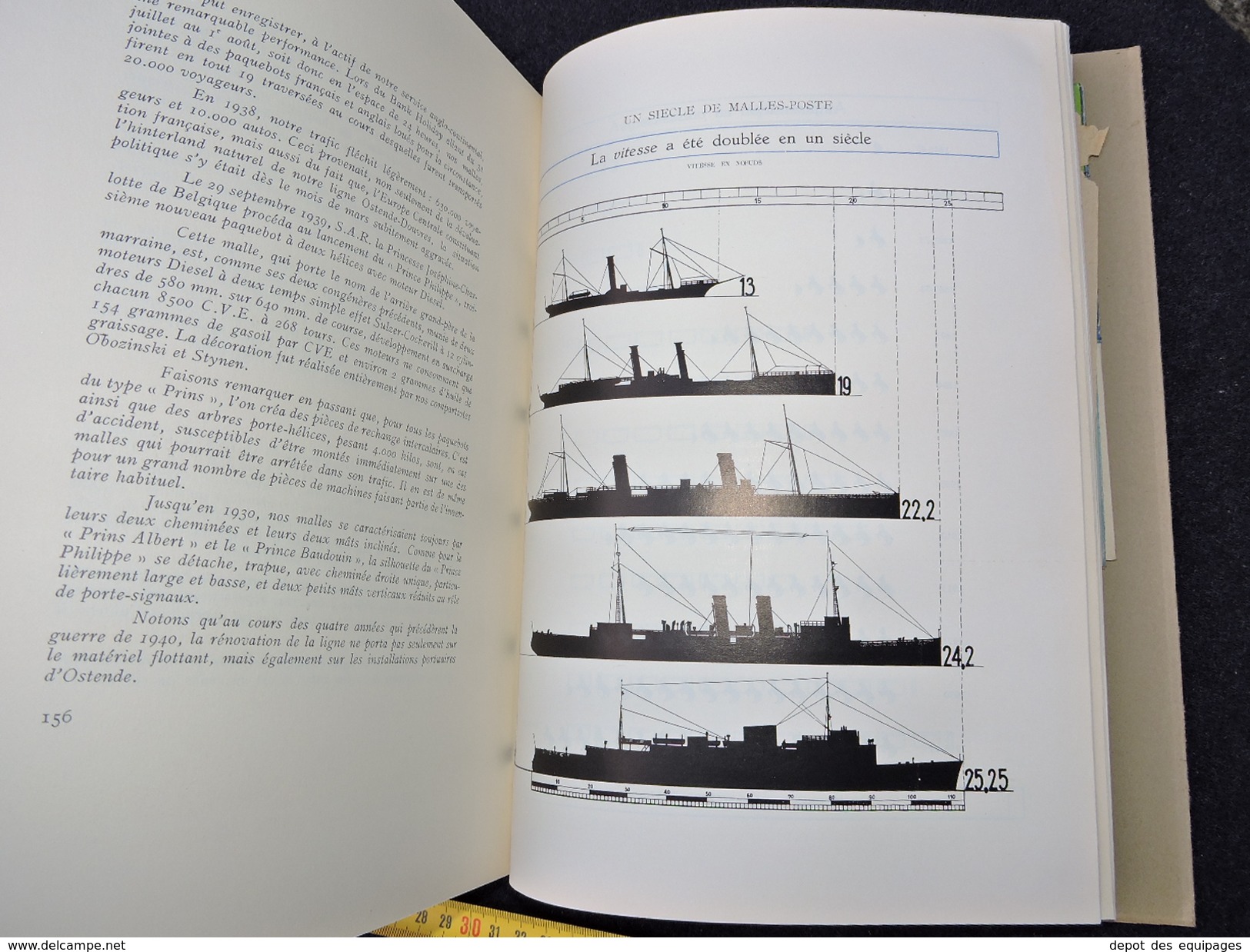 RARE LIVRE : CENTENAIRE De La  LIAISON OSTENDE - DOUVRES 1846-1946   à Voir  + Plan PAQUEBOT ROI  LEOPOLD III° - Altri & Non Classificati