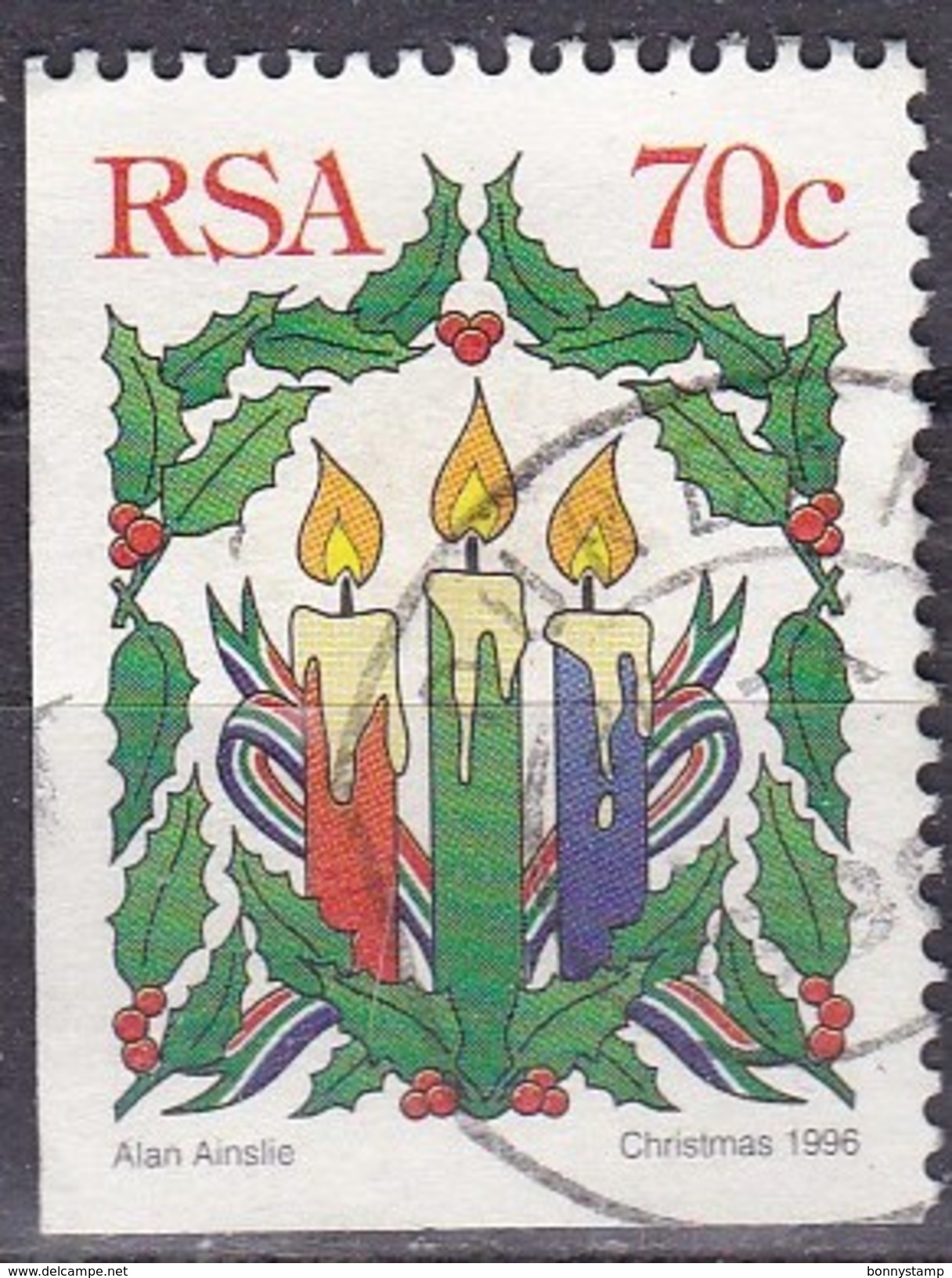 Sud Africa, 1996 - 70c Christmas - Nr.953 Usato° - Usados