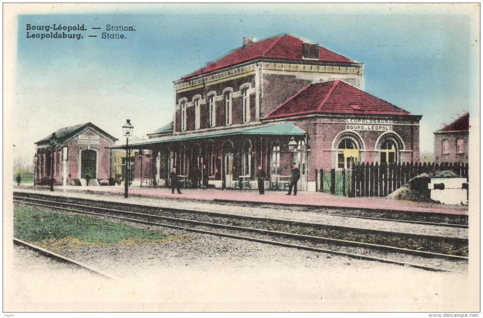 BELGIQUE - LIMBOURG - BOURG-LEOPOLD - LEOPOLDSBOURG - Station - Statie. - Leopoldsburg