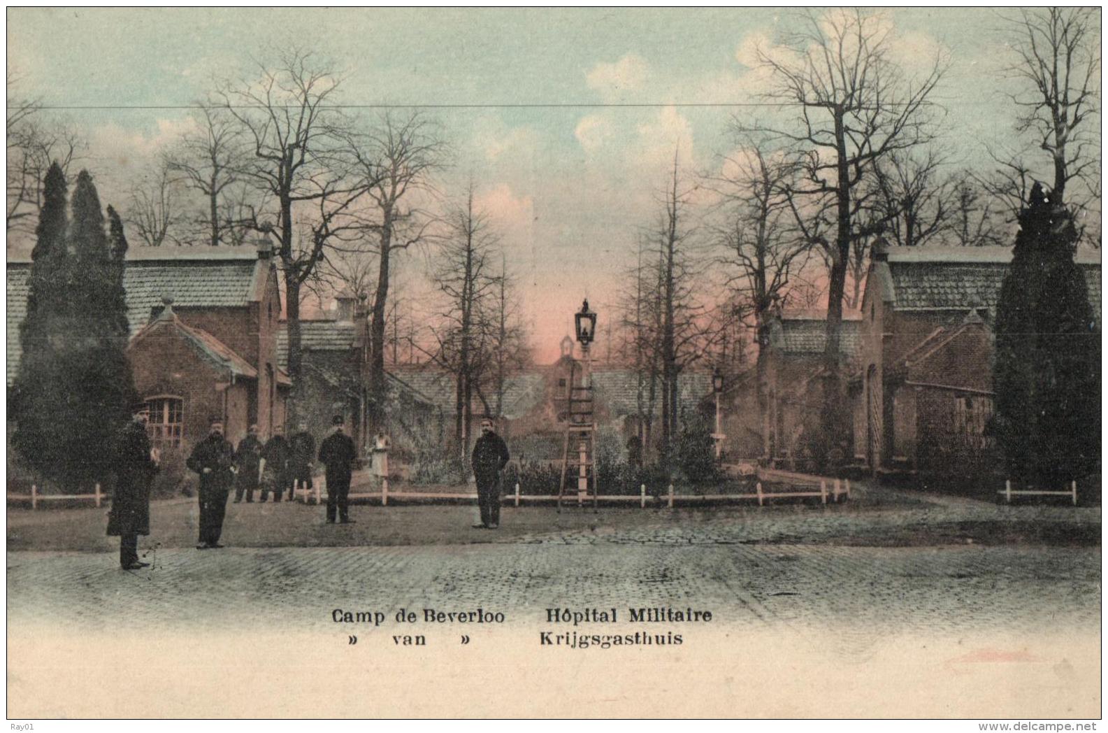 BELGIQUE - LIMBOURG - BOURG-LEOPOLD - LEOPOLDSBOURG - Camp De Béverloo - Hopital Militaire - Krijgsgasthuis. - Leopoldsburg (Camp De Beverloo)