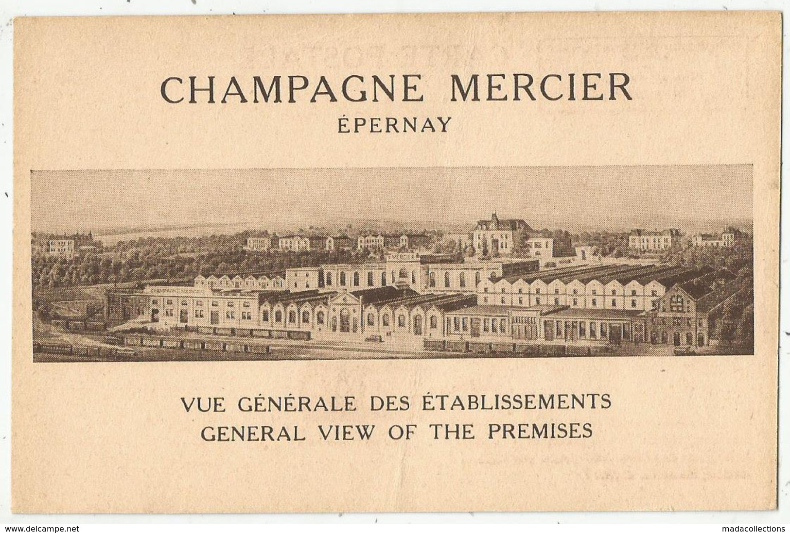 Champagne MERCIER (51 - Marne ) Vue Générale Des Etablissements - Epernay