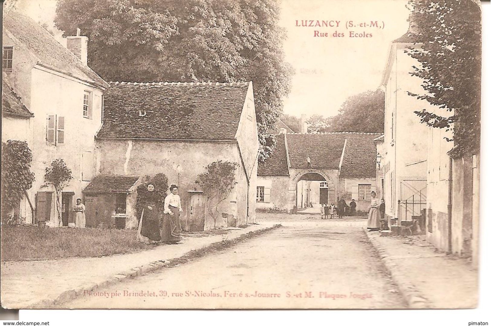 Luzancy - Rue Des Ecoles - Altri & Non Classificati