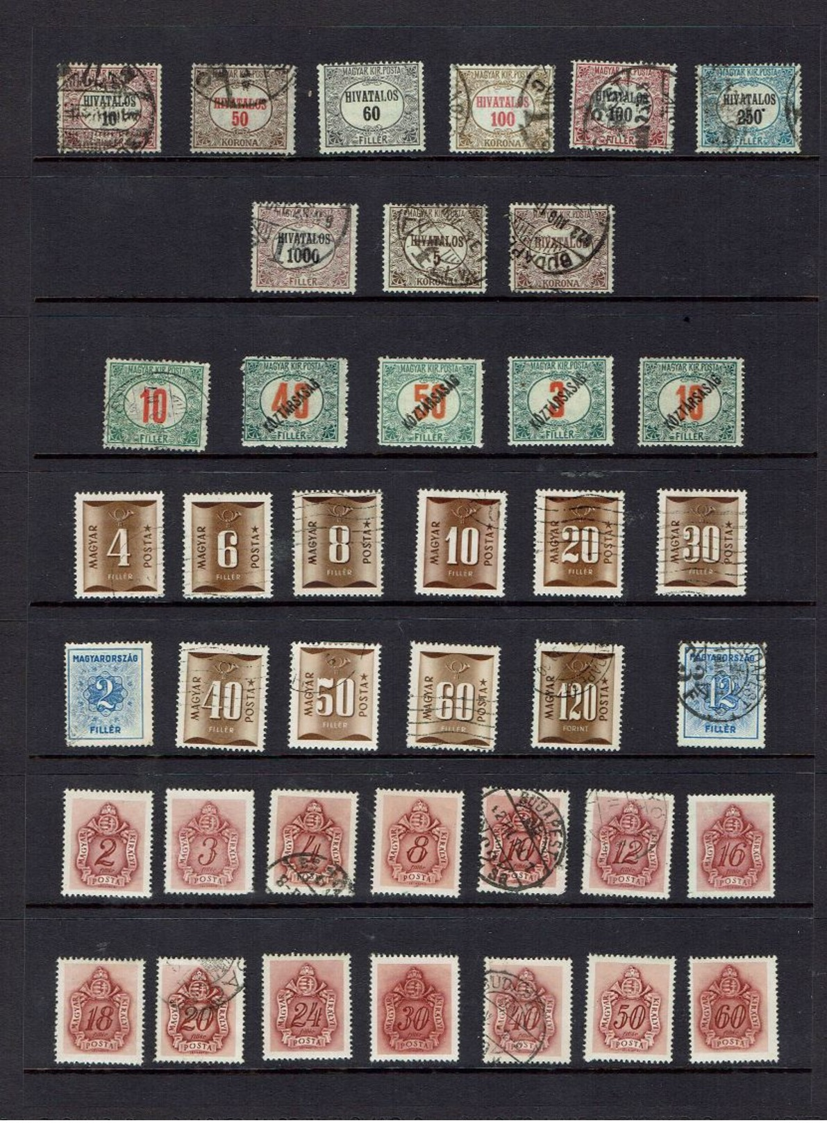 Early HUNGARY...mixed Condition - Lots & Kiloware (mixtures) - Max. 999 Stamps