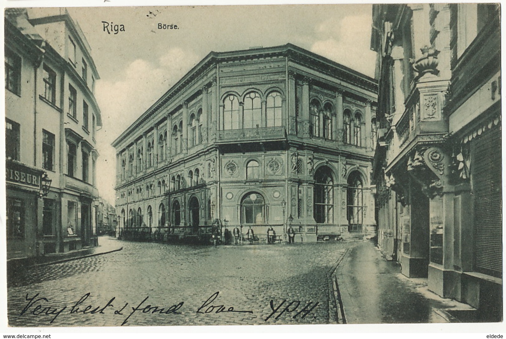 Riga   Borse  P. Used Russia 1904 - Lettonie