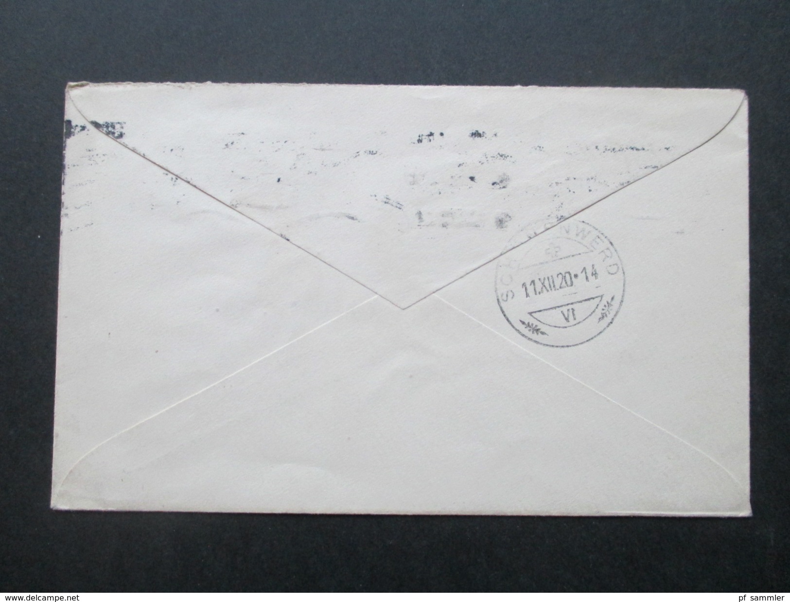 GB 1920 Ganzsache Mit Zusatzfrankatur In Die Schweiz. Firmenlochung / Perfin T.H.D. T.H. Downing Leicester - Lettres & Documents