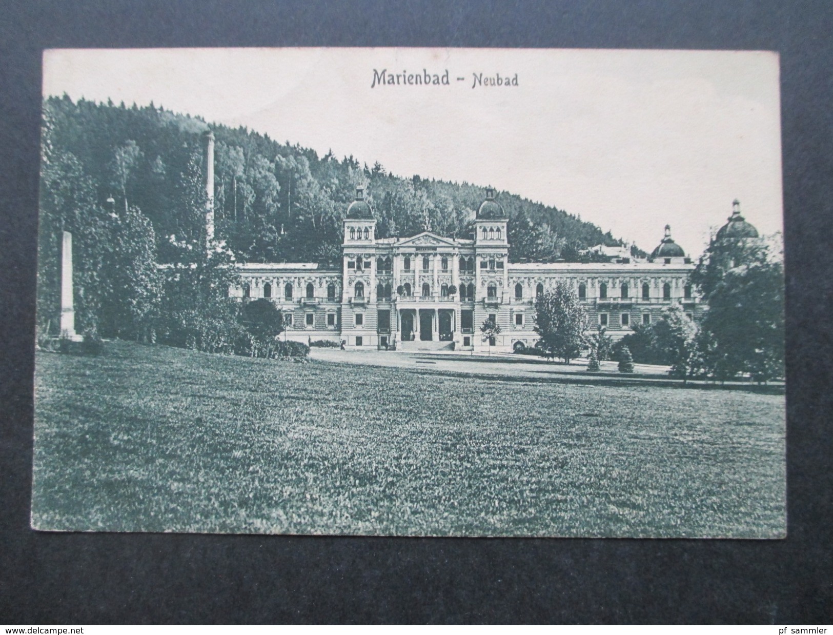 AK 1920 Böhmen / Tschechien / Sudeten. Marienbad - Neubad. Verlag: 1908 Stengel & Co. - Sudeten