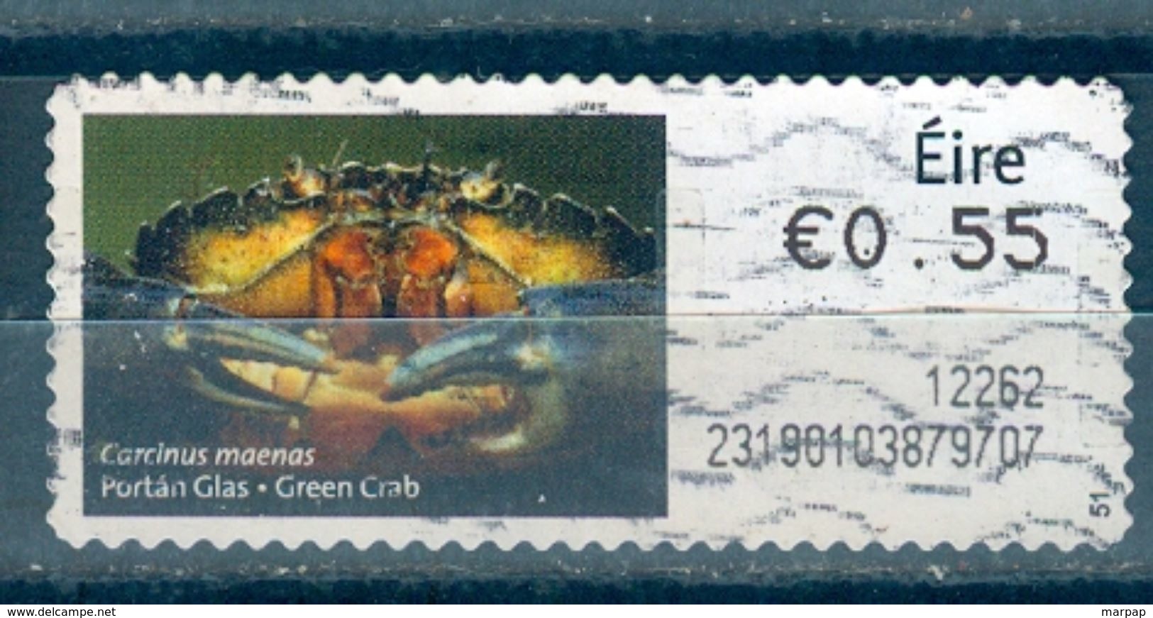 Ireland, Yvert No 35 - Franking Labels