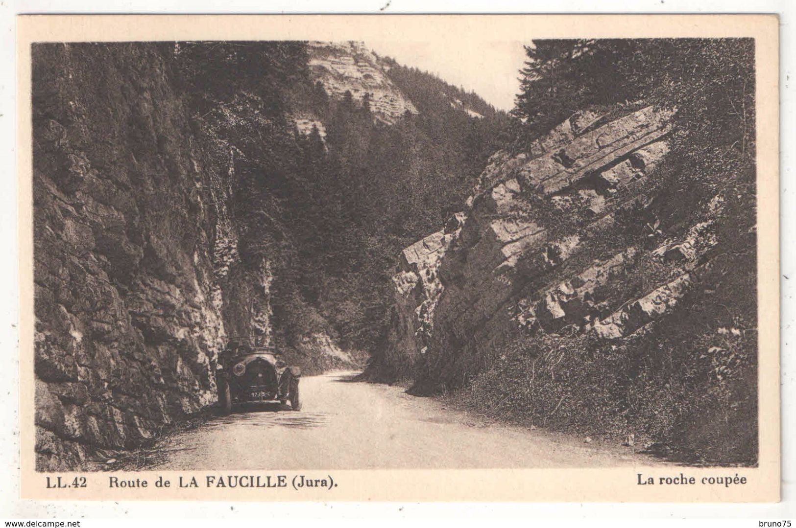 01 - Route De LA FAUCILLE - La Roche Coupée - LL 42 - Gex