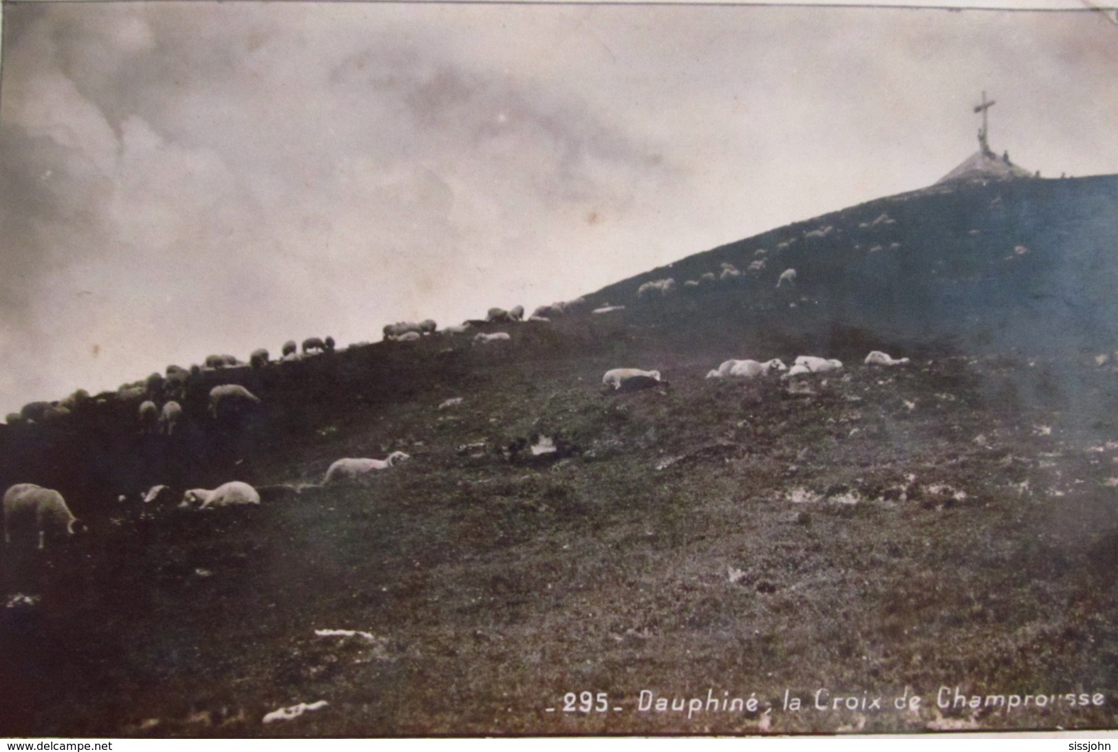 Carte Postale (old French Postcard) - ISERE : CHAMROUSSE - La Croix De Chamrousse En 1909 (3175) - Chamrousse