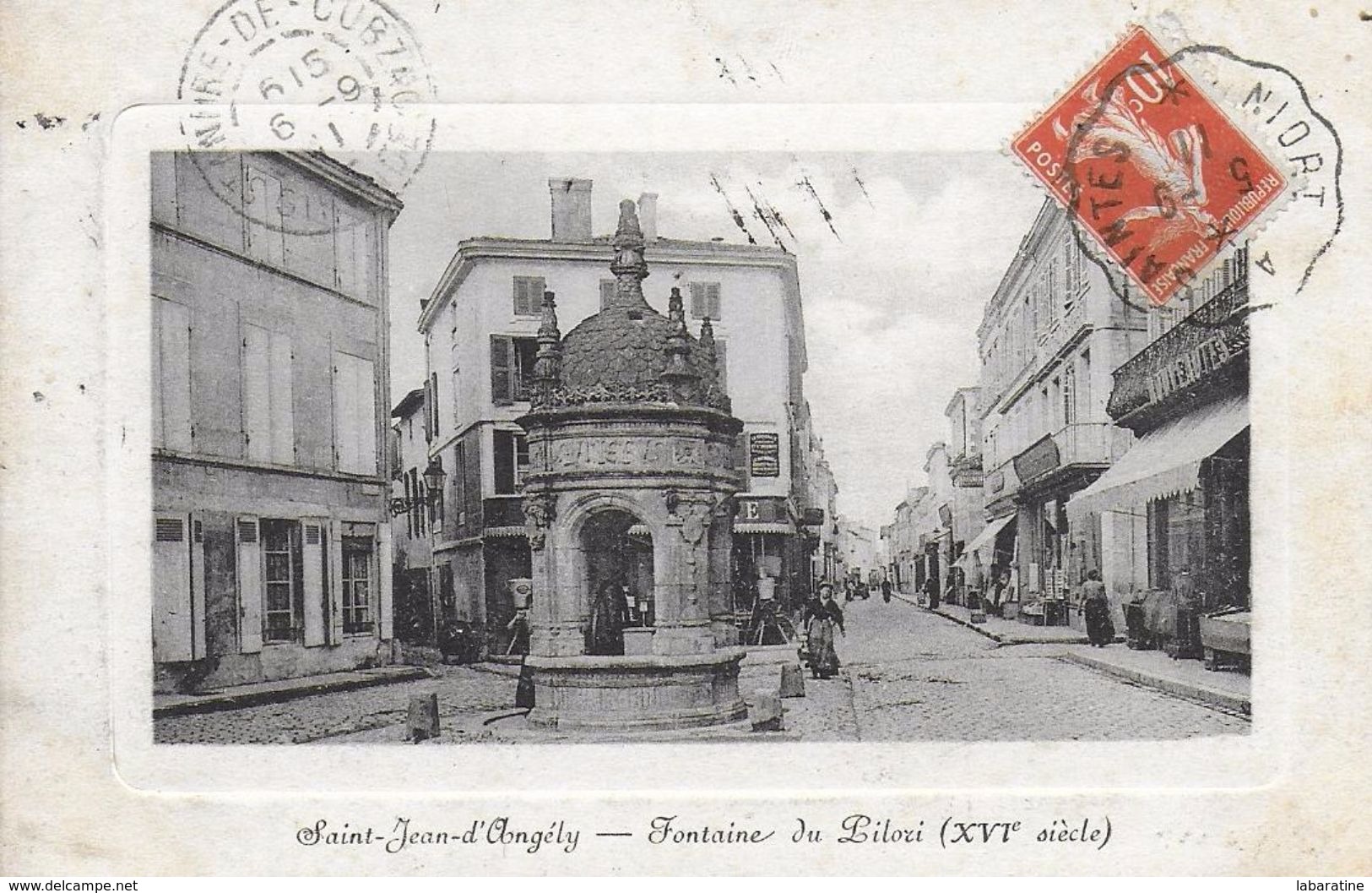 17)   SAINT JEAN D' ANGELY  - Fontaine Du Lilori XVI E Siècle - Saint-Jean-d'Angely