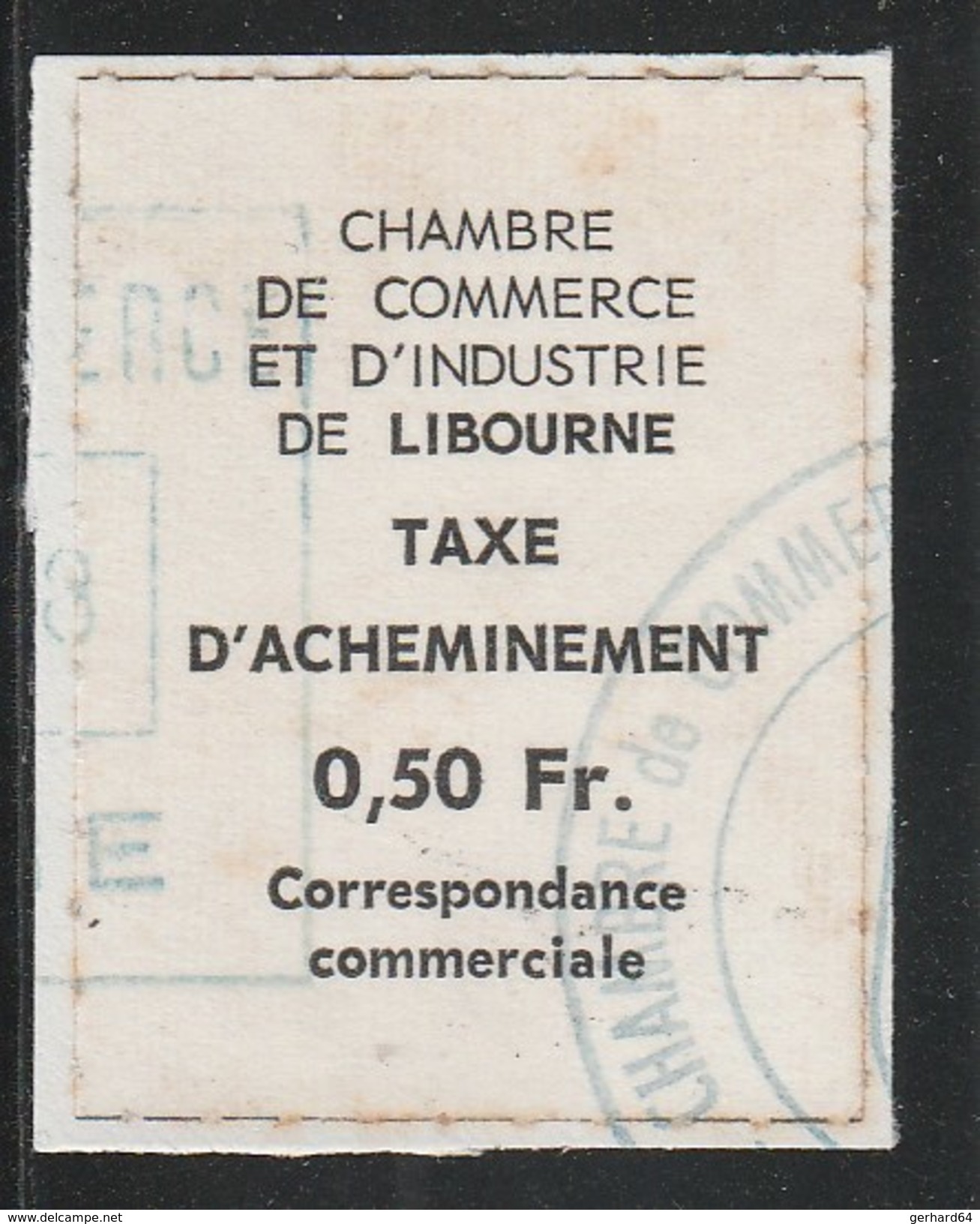 FRANCE Grève 1968 - LIBOURNE (Gironde) Yvert N° 5 (Dallay N° 10) Oblitéré Sur Fragment De Lettre - Other & Unclassified