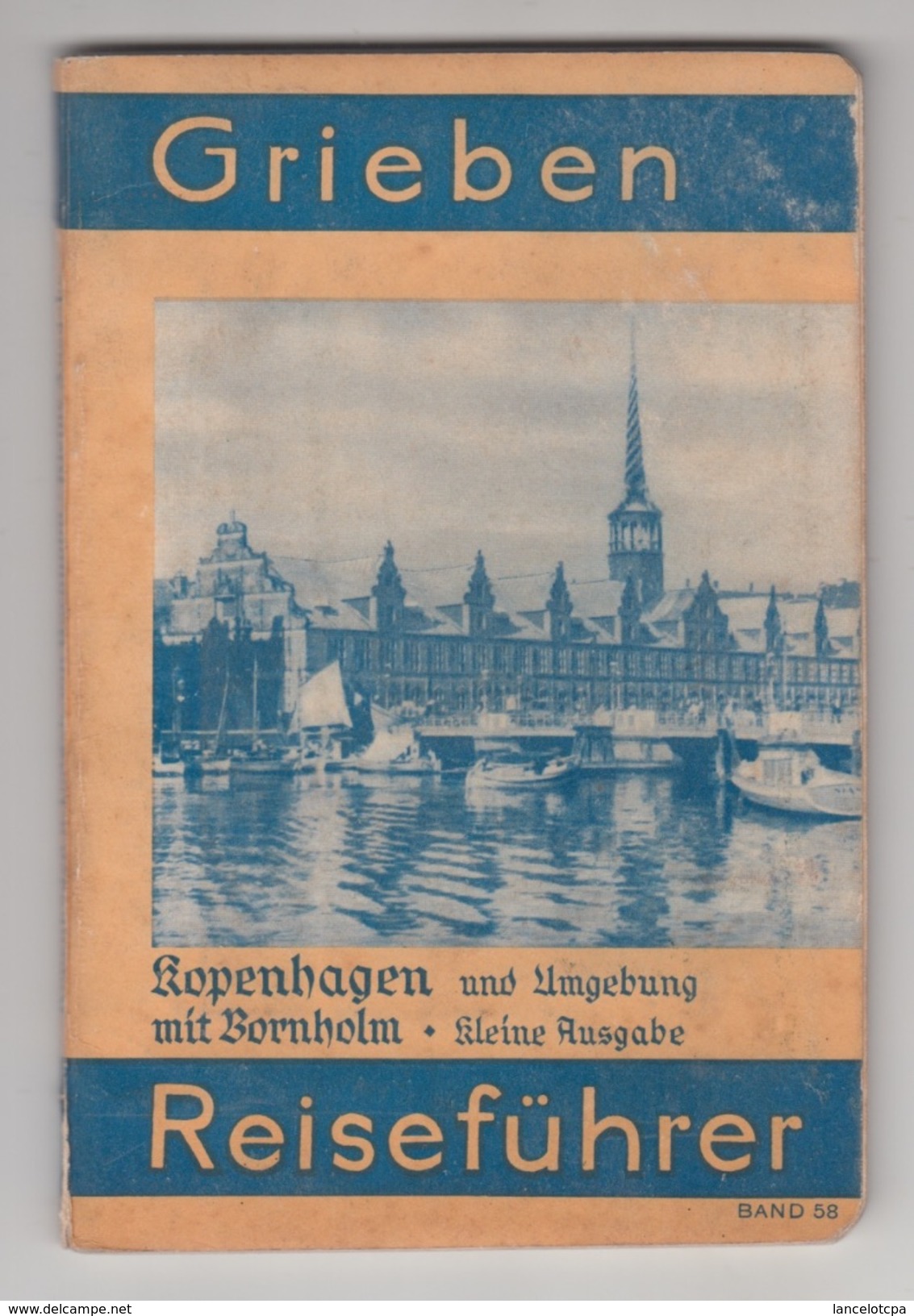 GRIEBEN - REISEFÜHRER / KOPENHAGEN Mit NORNHOLM - KOBENHAVN 1936 - Denemarken