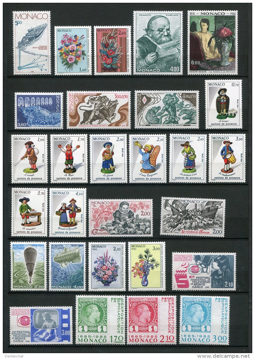 5624   MONACO   Collection**    N° 1398/9, 1403, 1427/9, 1435/49, 1451/3, 1455/8   TTB - Collections, Lots & Series