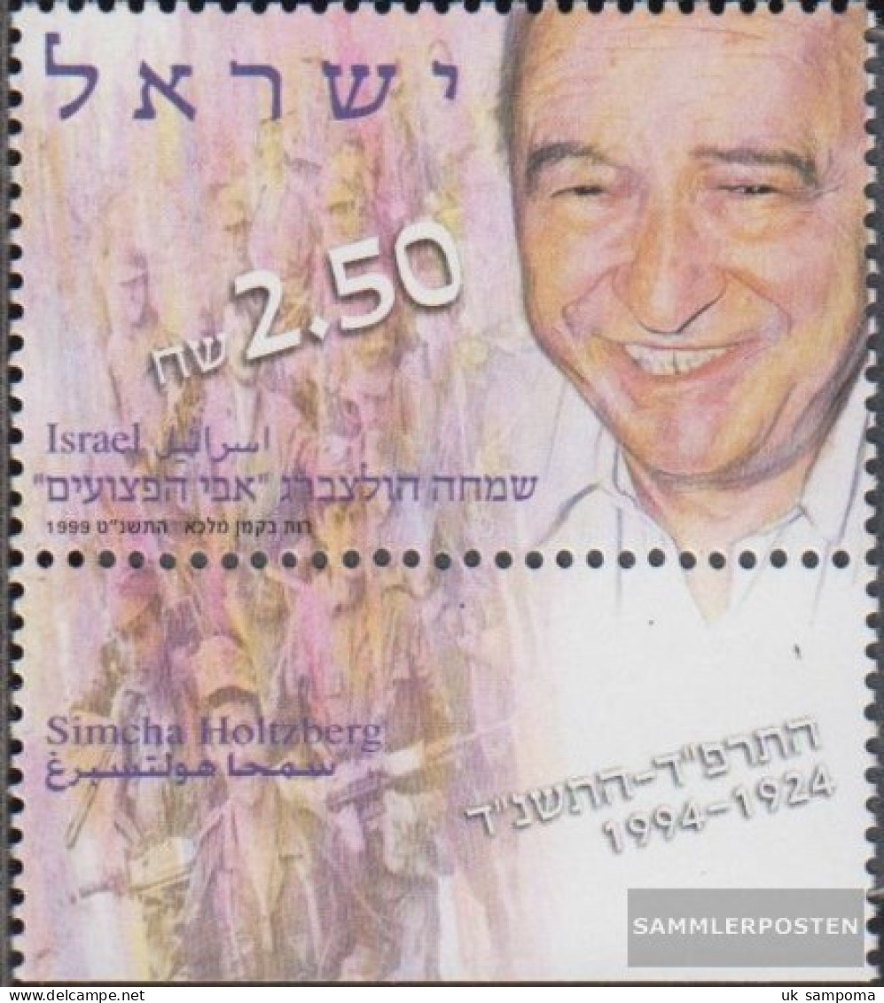 Israel 1516 With Tab (complete Issue) Unmounted Mint / Never Hinged 1999 Simcha Holtzberg - Unused Stamps (with Tabs)