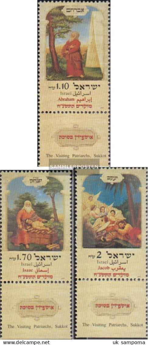 Israel 1439-1441 With Tab (complete Issue) Unmounted Mint / Never Hinged 1997 Jewish Holidays - Unused Stamps (with Tabs)