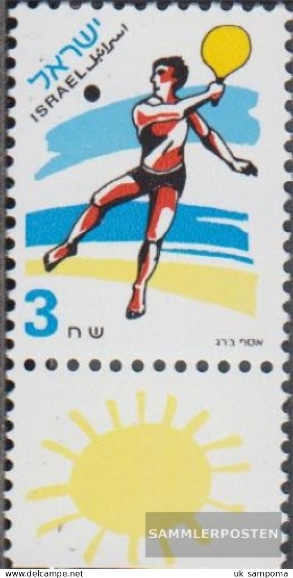 Israel 1438 With Tab (complete Issue) Unmounted Mint / Never Hinged 1997 Sports - Unused Stamps (with Tabs)