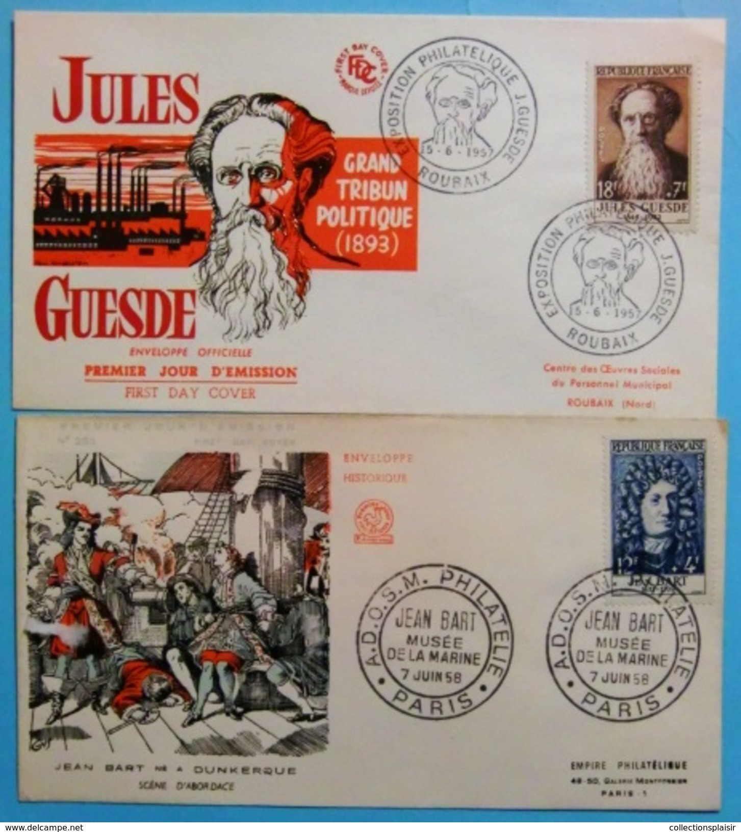 280 FDC DIFFERENTS BELLE COLLECTION - Unclassified