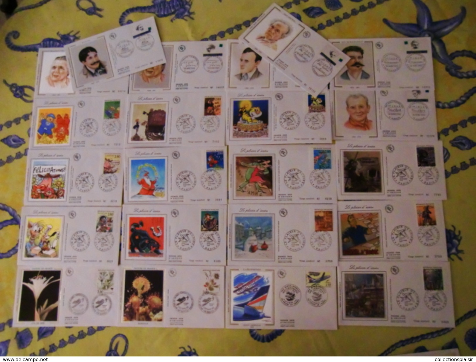 280 FDC DIFFERENTS BELLE COLLECTION