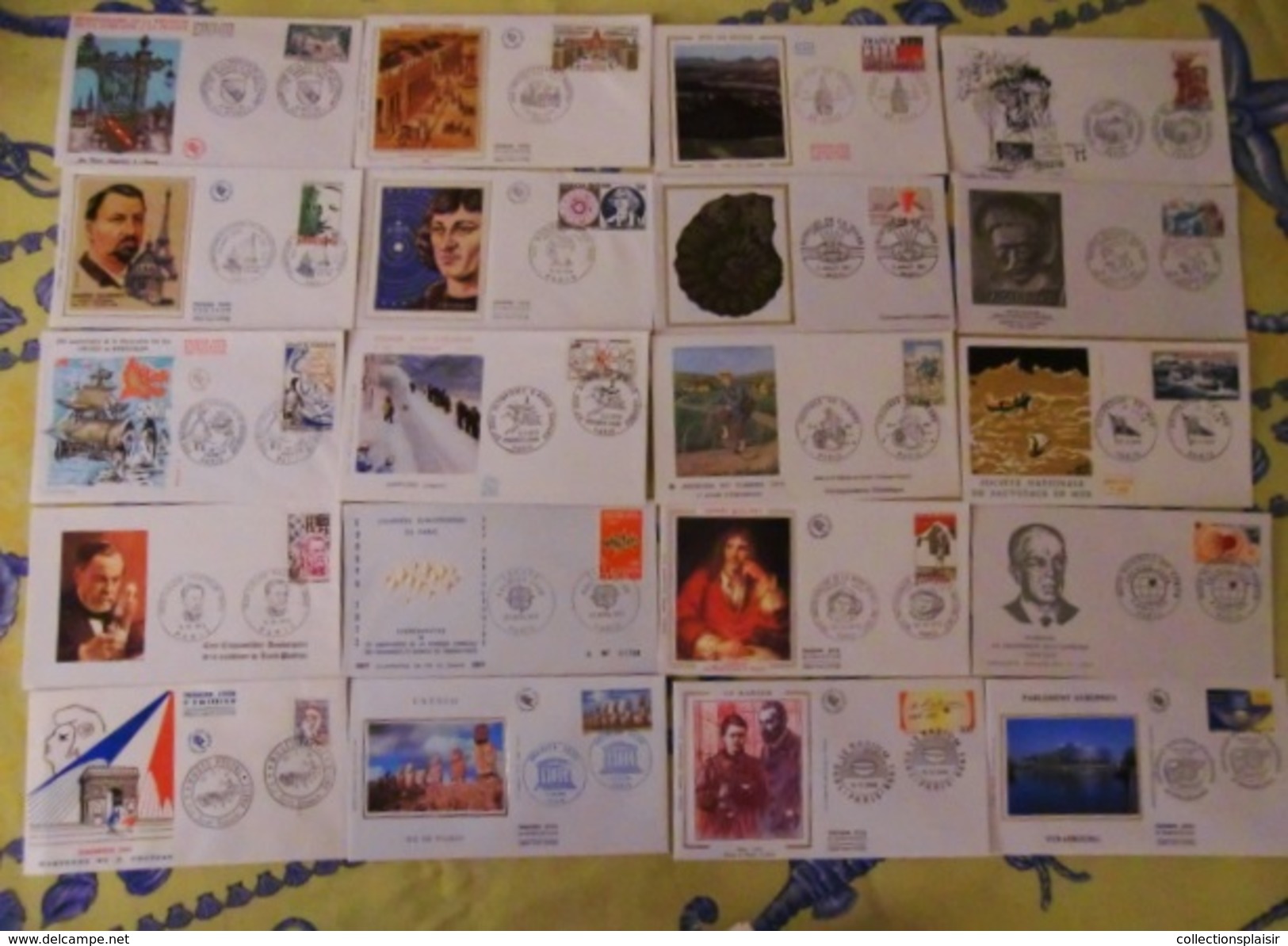 280 FDC DIFFERENTS BELLE COLLECTION