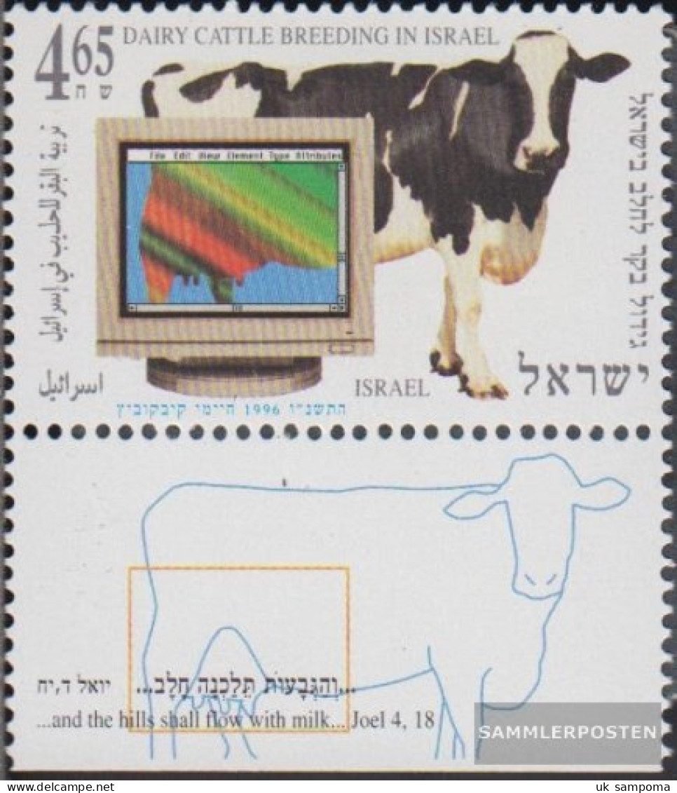 Israel 1361 With Tab (complete Issue) Unmounted Mint / Never Hinged 1996 Israelischer Viehzüchterverband - Unused Stamps (with Tabs)