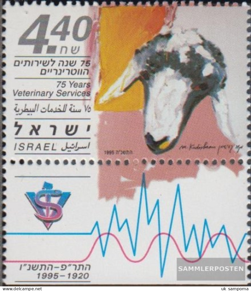 Israel 1348 With Tab (complete Issue) Unmounted Mint / Never Hinged 1995 Veterinärmedizinischer DIENST - Unused Stamps (with Tabs)