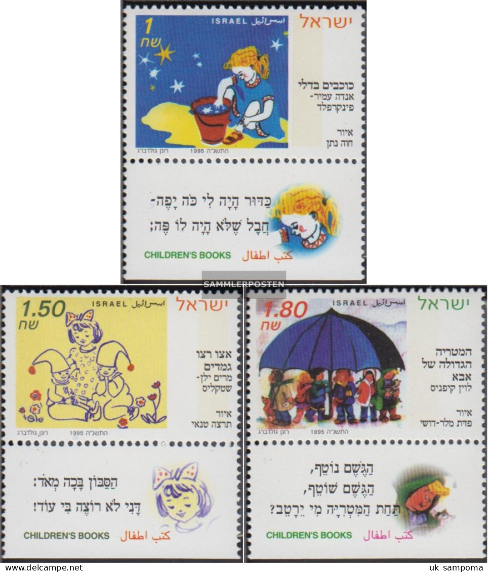 Israel 1336-1338 With Tab (complete Issue) Unmounted Mint / Never Hinged 1995 Nursery Rhymes - Unused Stamps (with Tabs)