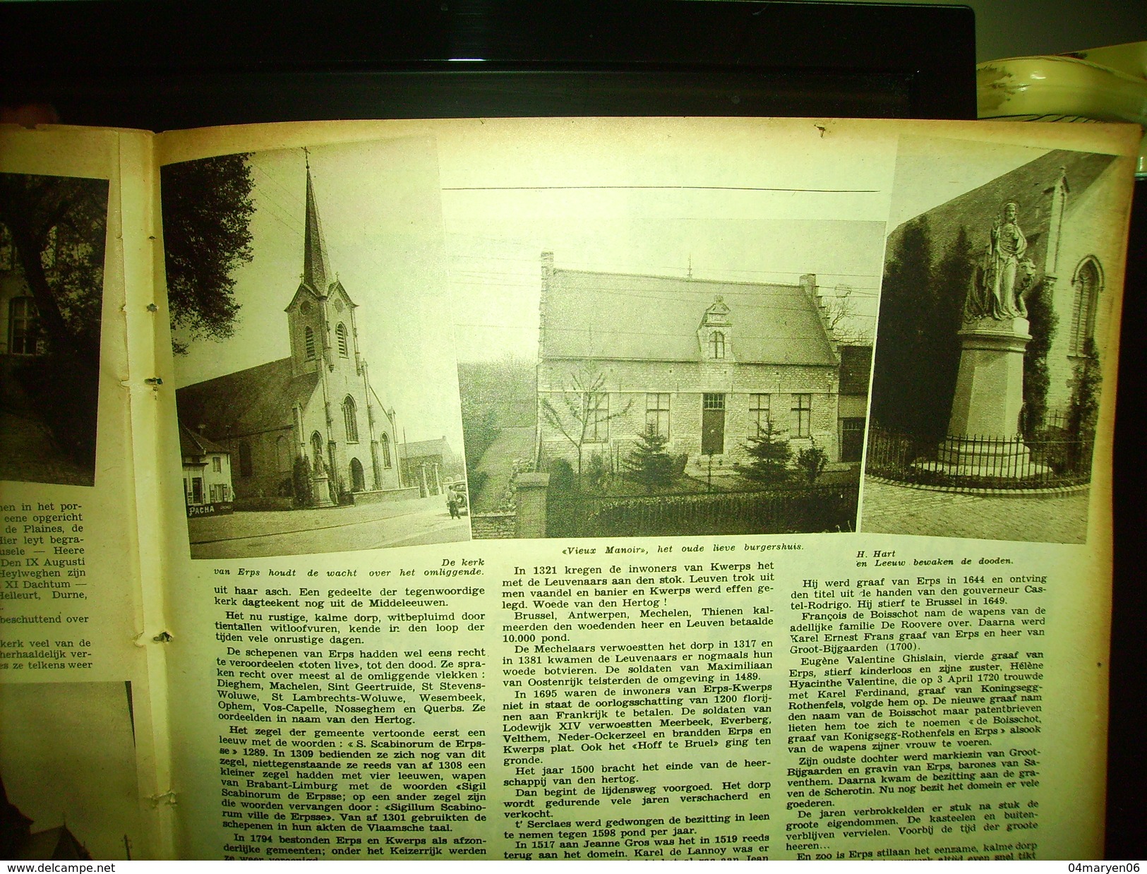 -**ZONDAGSVRIEND  -**n°21-20/5/1937-"ERPS-KWERPS  (2 Blz.)+ - Andere & Zonder Classificatie