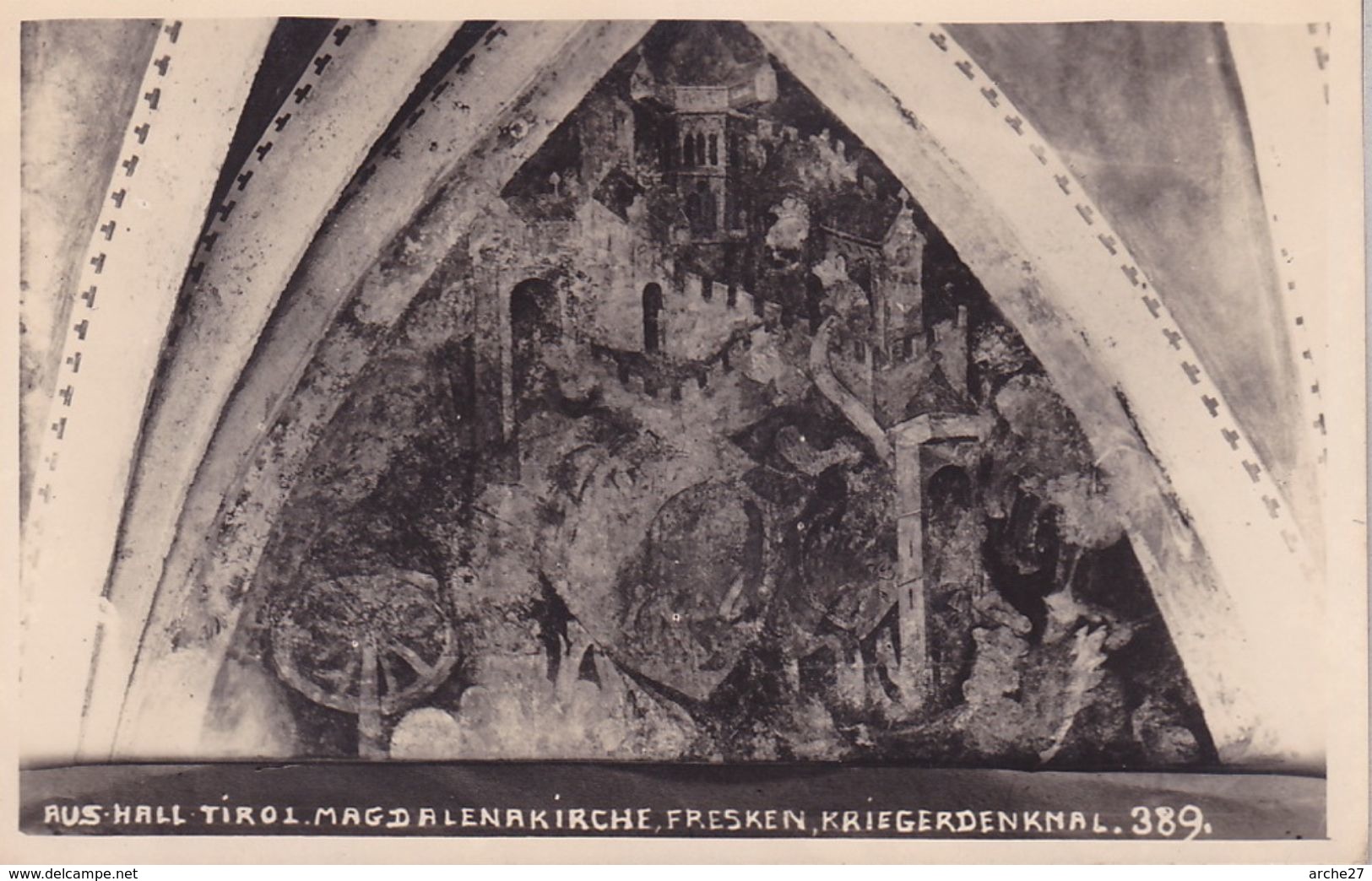 CPA - CPSM - TIROL - Fresken Kriegerdenkmal - 389 - Kirchberg