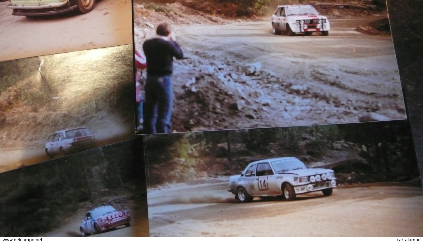 Lot De 6 Photos Couleurs Critérium Des Cévennes Années 70 - Automobiles