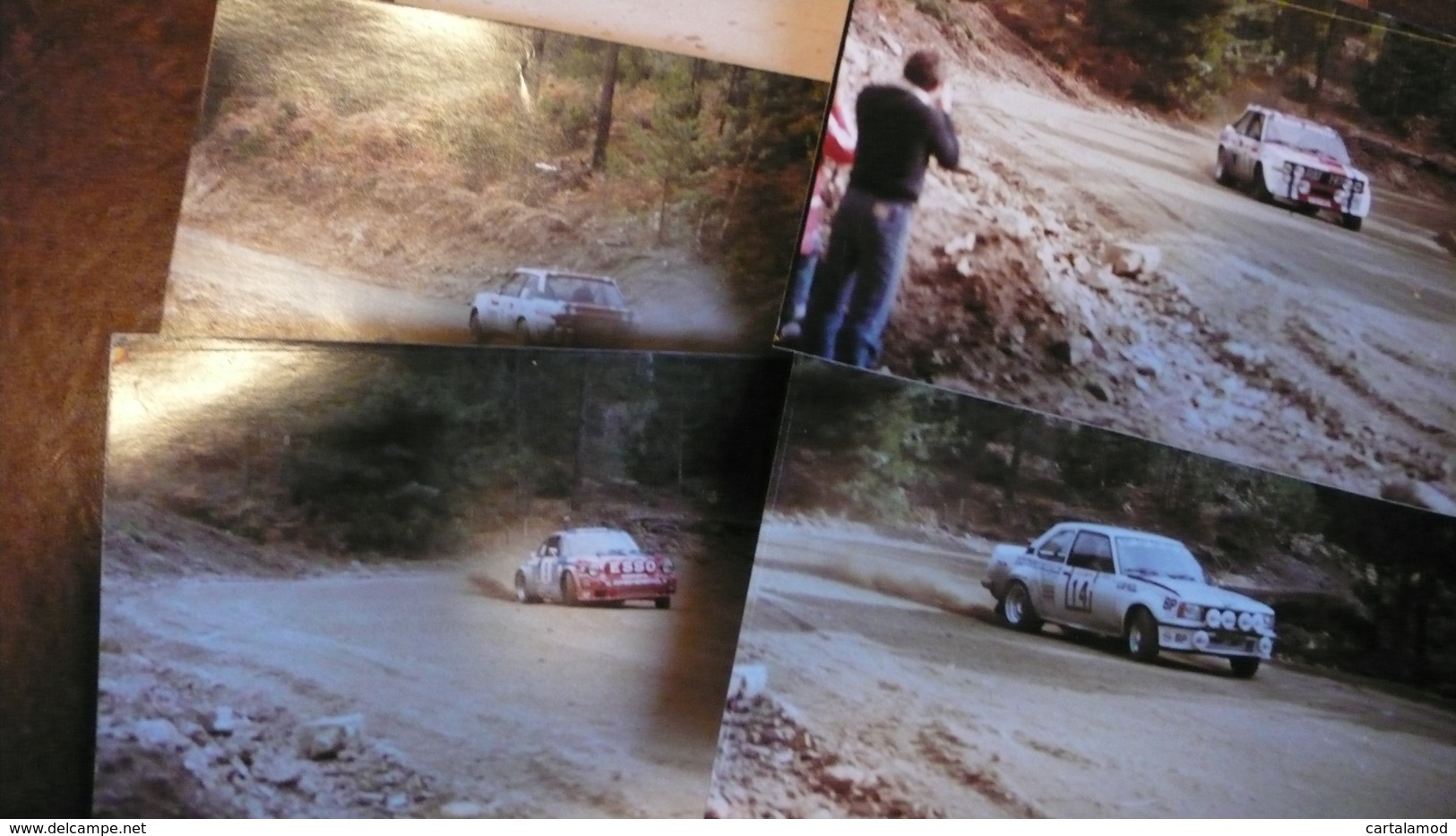 Lot De 6 Photos Couleurs Critérium Des Cévennes Années 70 - Automobili