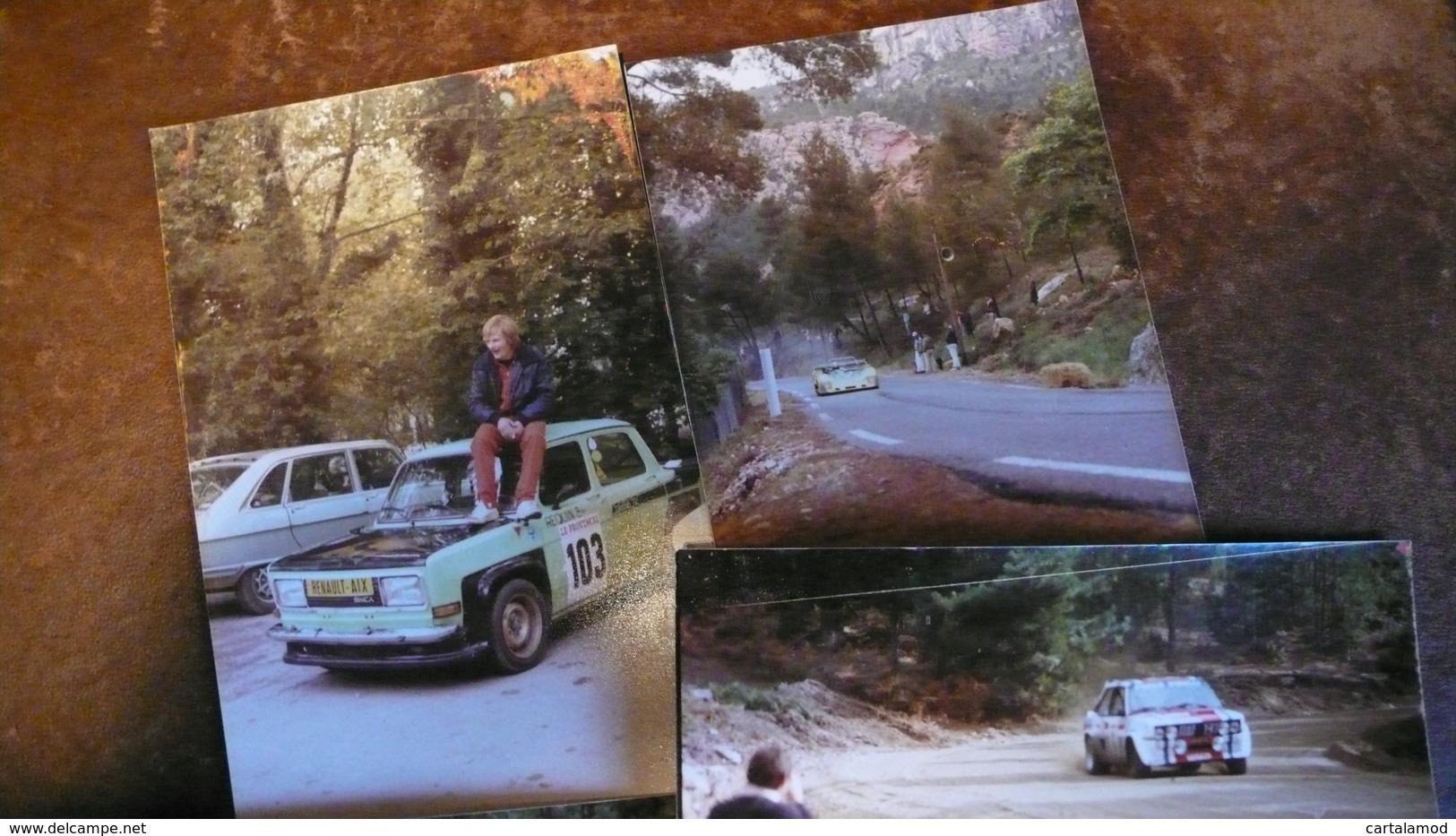 Lot De 6 Photos Couleurs Critérium Des Cévennes Années 70 - Automobili