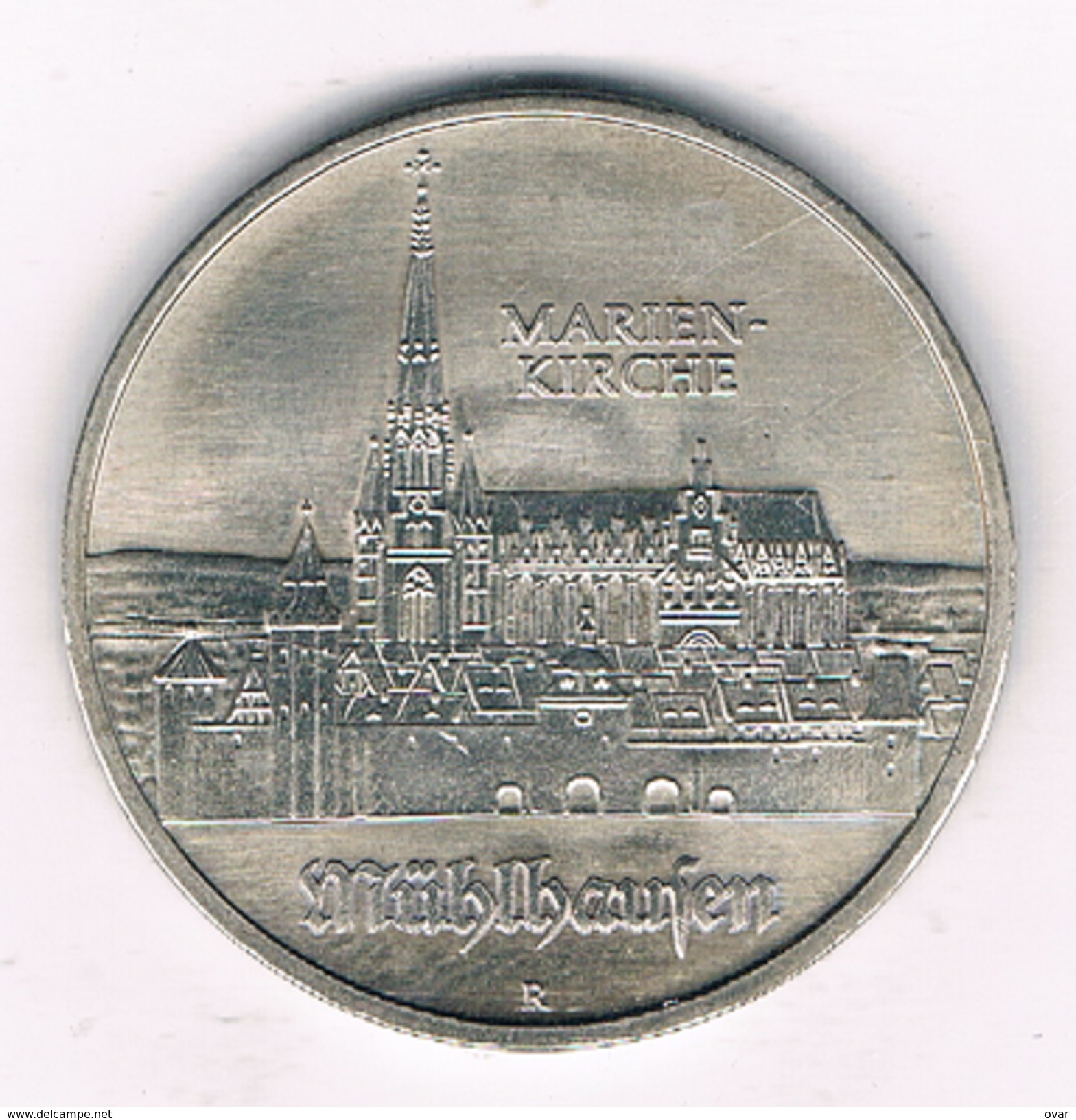 5 MARK 1989 A DUITSLAND /839F/ - 5 Pfennig