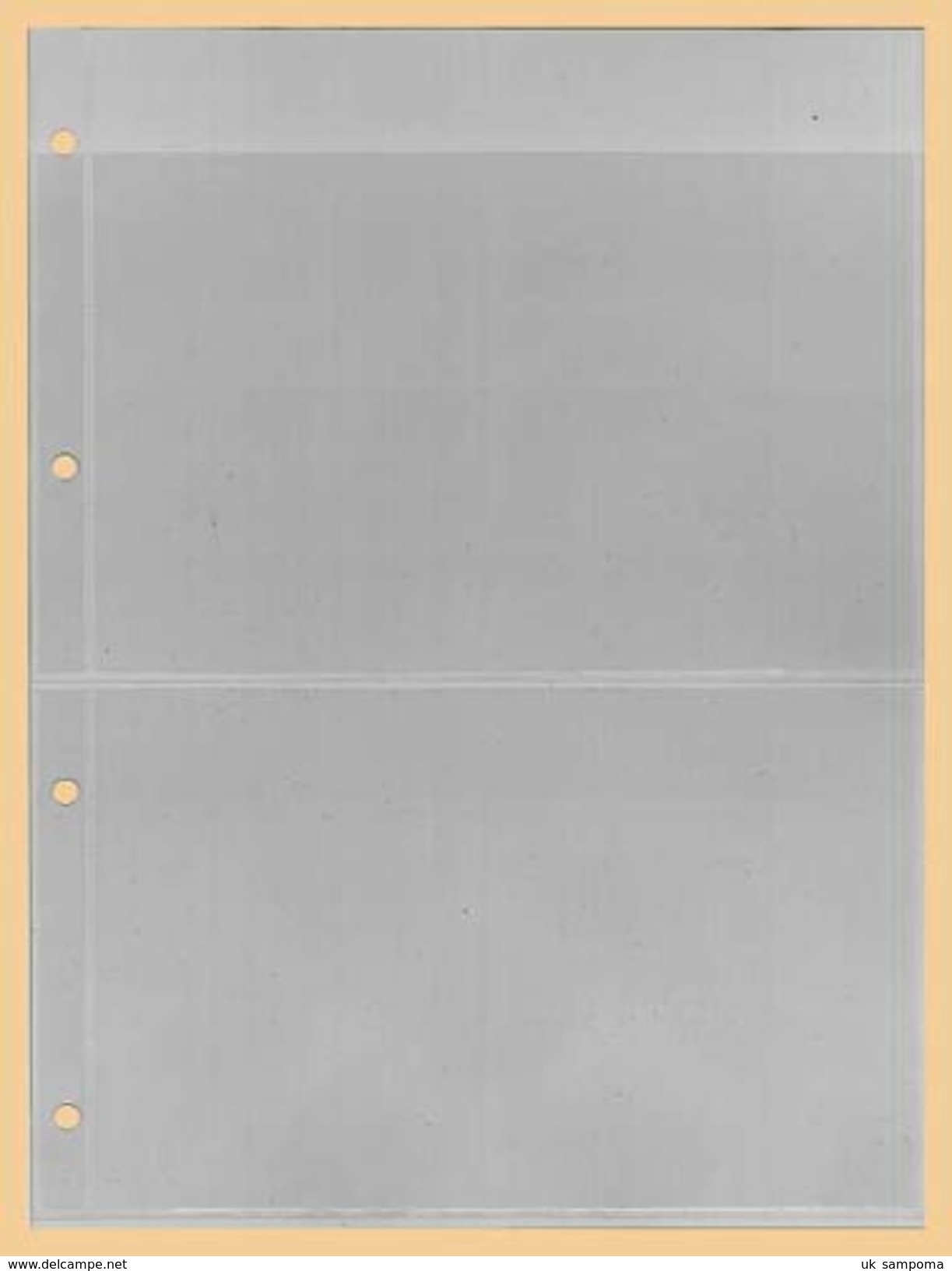 10x KOBRA-Einsteckblatt, Glasklar Nr. E12 - Vierges