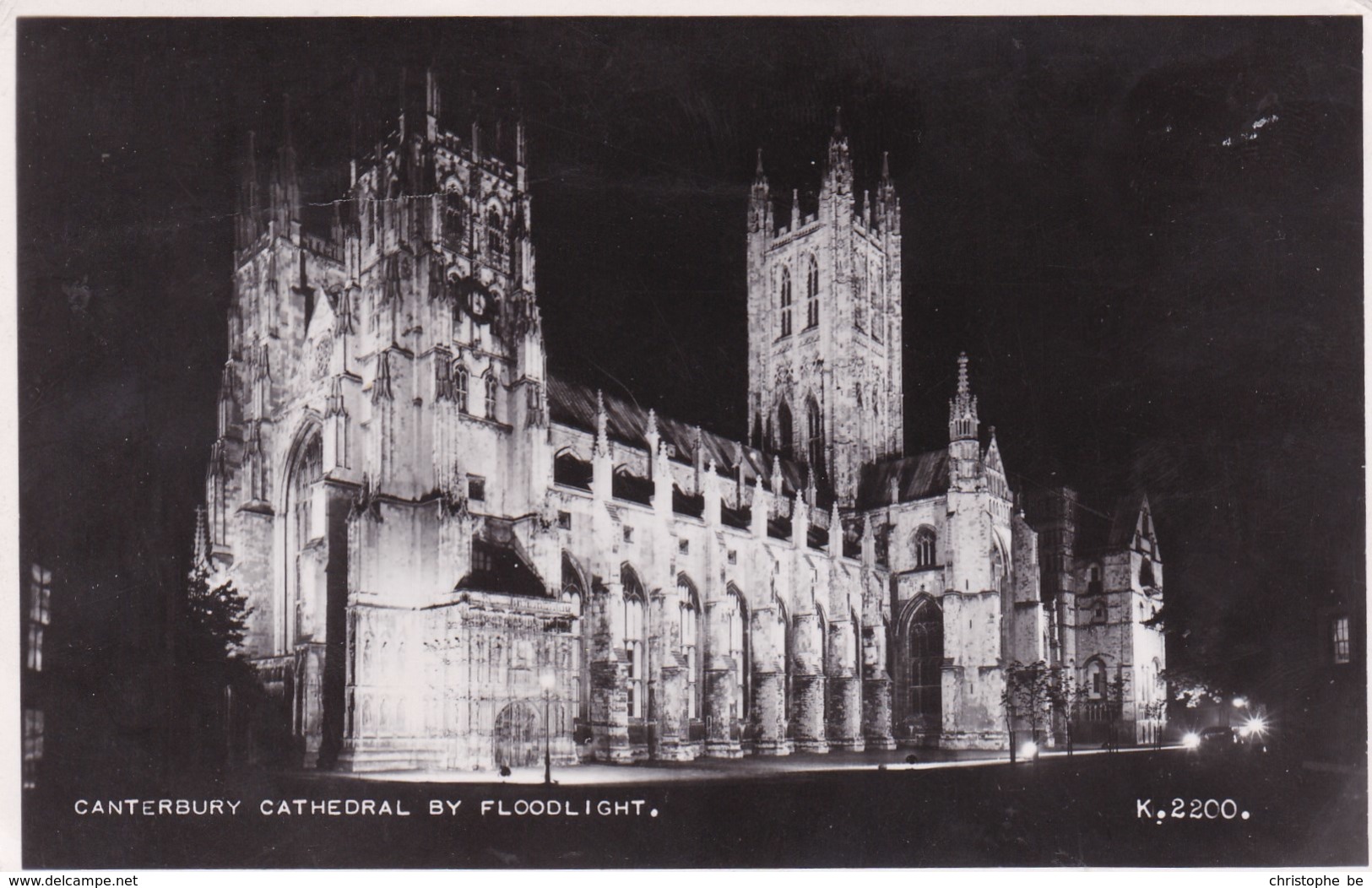 Canterbury Cathedral By Floodlight (pk40627) - Canterbury