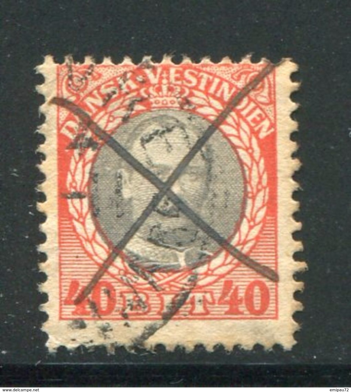 ANTILLES DANOISES- Y&T N°42- Oblitéré - Denmark (West Indies)