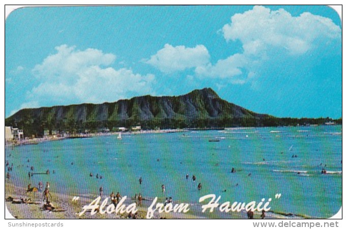 Hawaii Aloha Waikiki Beach And Diamond Head - Oahu