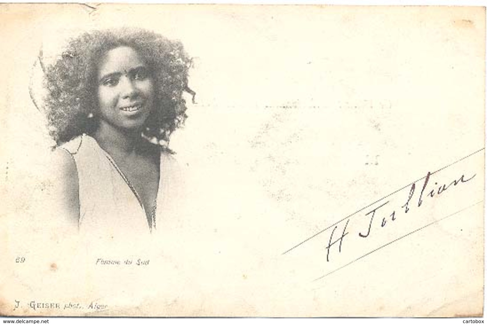 Algerie, Femme Du Sud  ( 2 X Scan) - Vrouwen