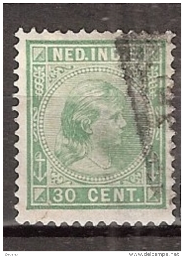 Ned Indie 1892 Wilhelmina 30 Cent NVPH 28 - Nederlands-Indië