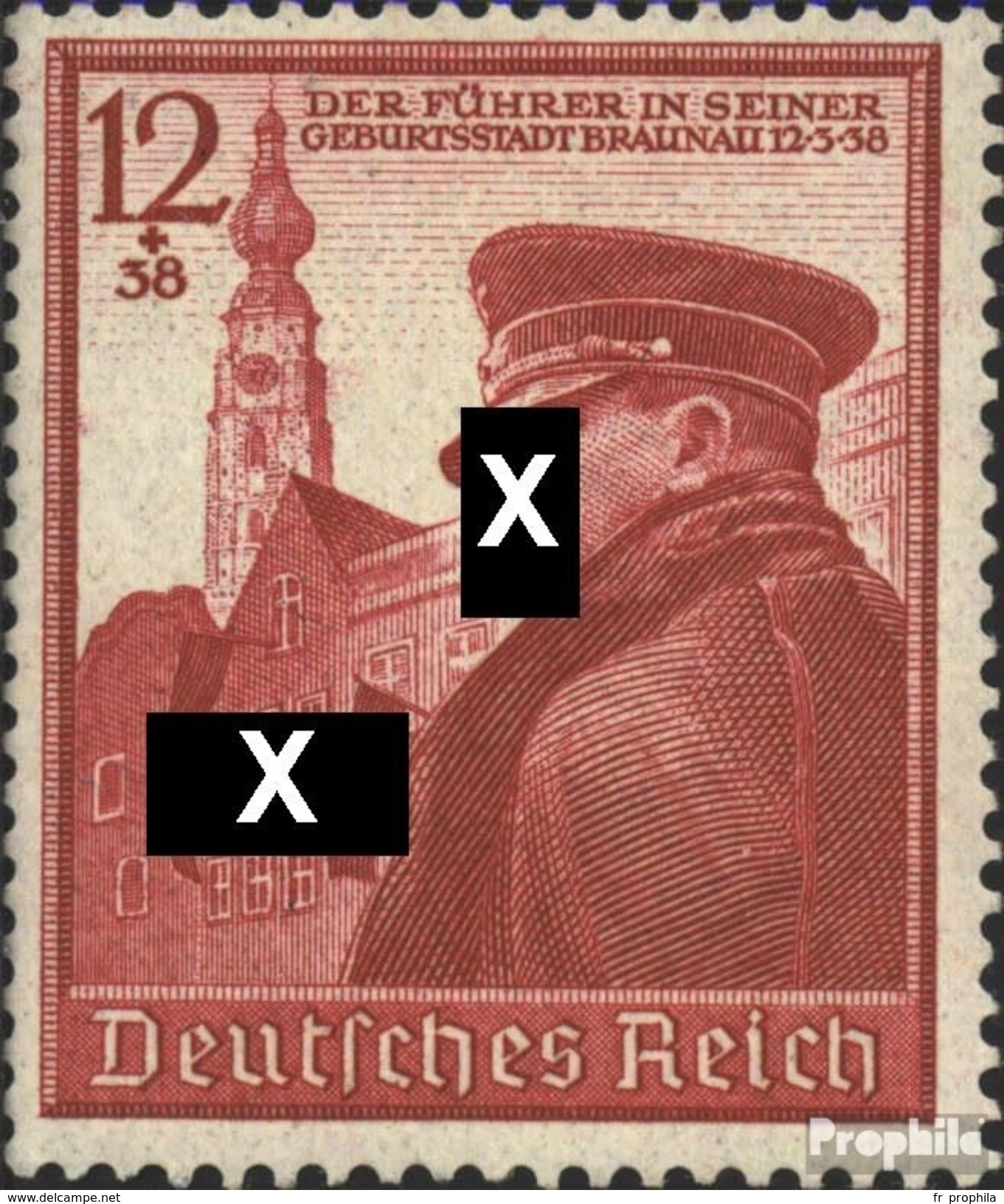 Allemand Empire 691 (complète.Edition.) Neuf Avec Gomme Originale 1939 Anniversaire - Neufs