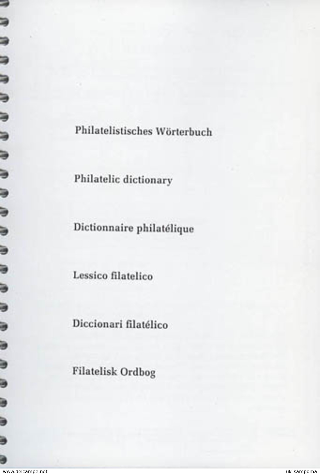 Lindner 955 Philatelistisches Wörterbuch - Other & Unclassified