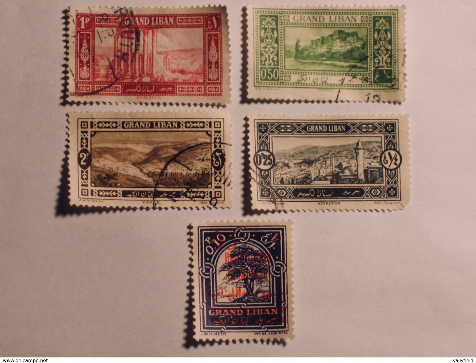 LIBAN  1925-28  Lot # 1 - Liban