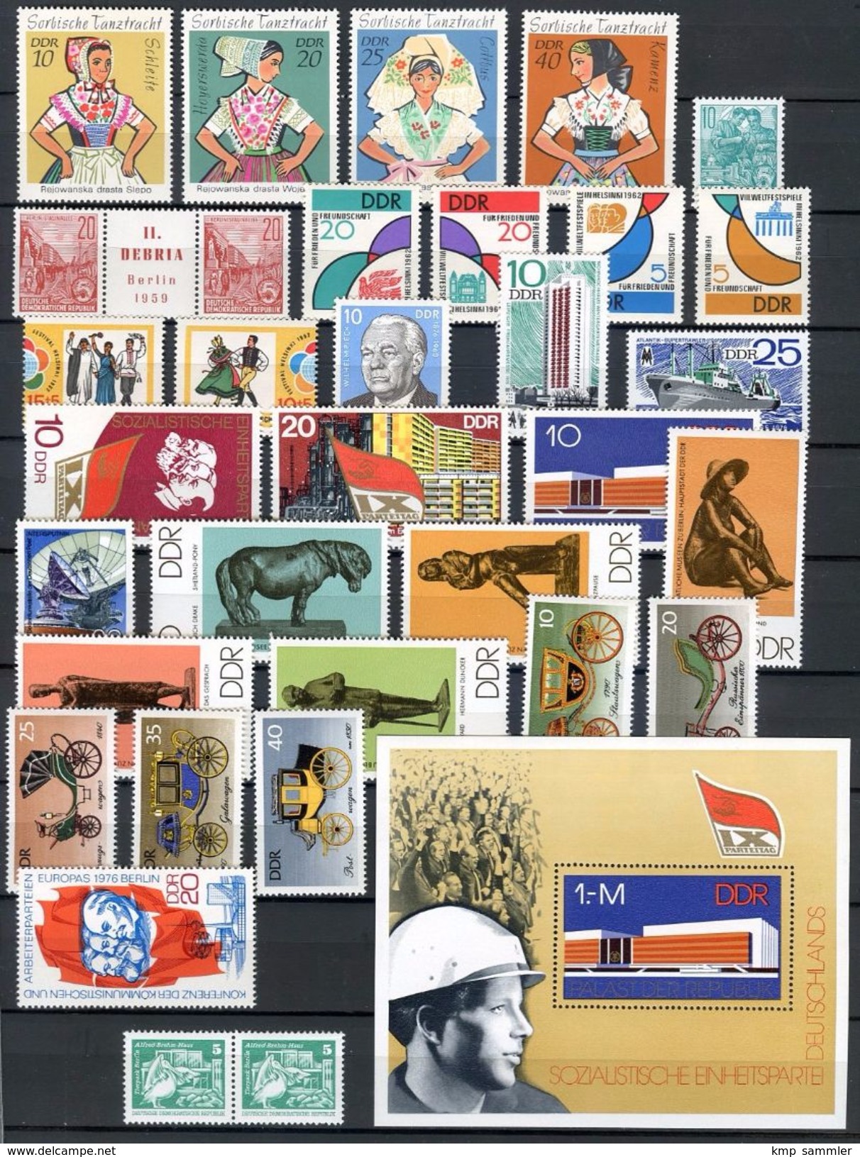 DDR Lot Postfrische Marken (16186) - Unused Stamps