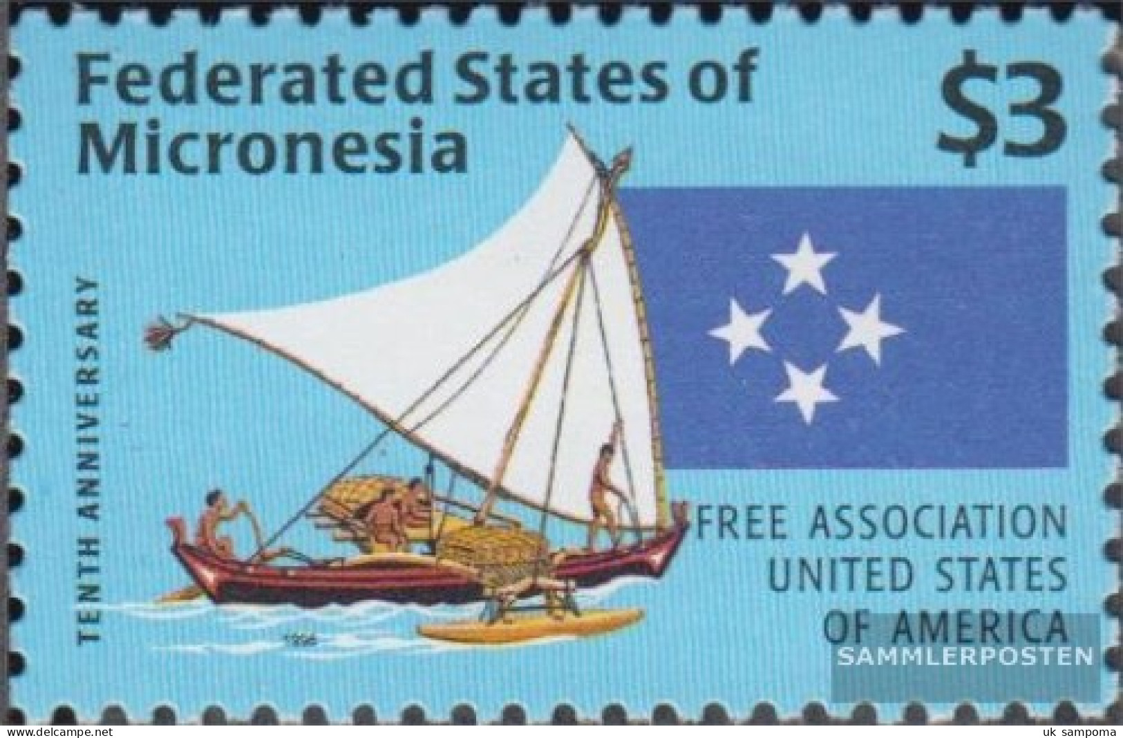 Mikronesien 528 (complete Issue) Unmounted Mint / Never Hinged 1996 Contract Free Association With U.S. - Micronesia