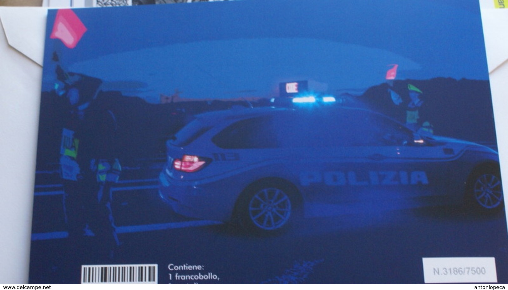 ITALIA 2017. 70° ANNIVERSARIO POLIZIA STRADALE, OFFICIAL FOLDER - Polizia