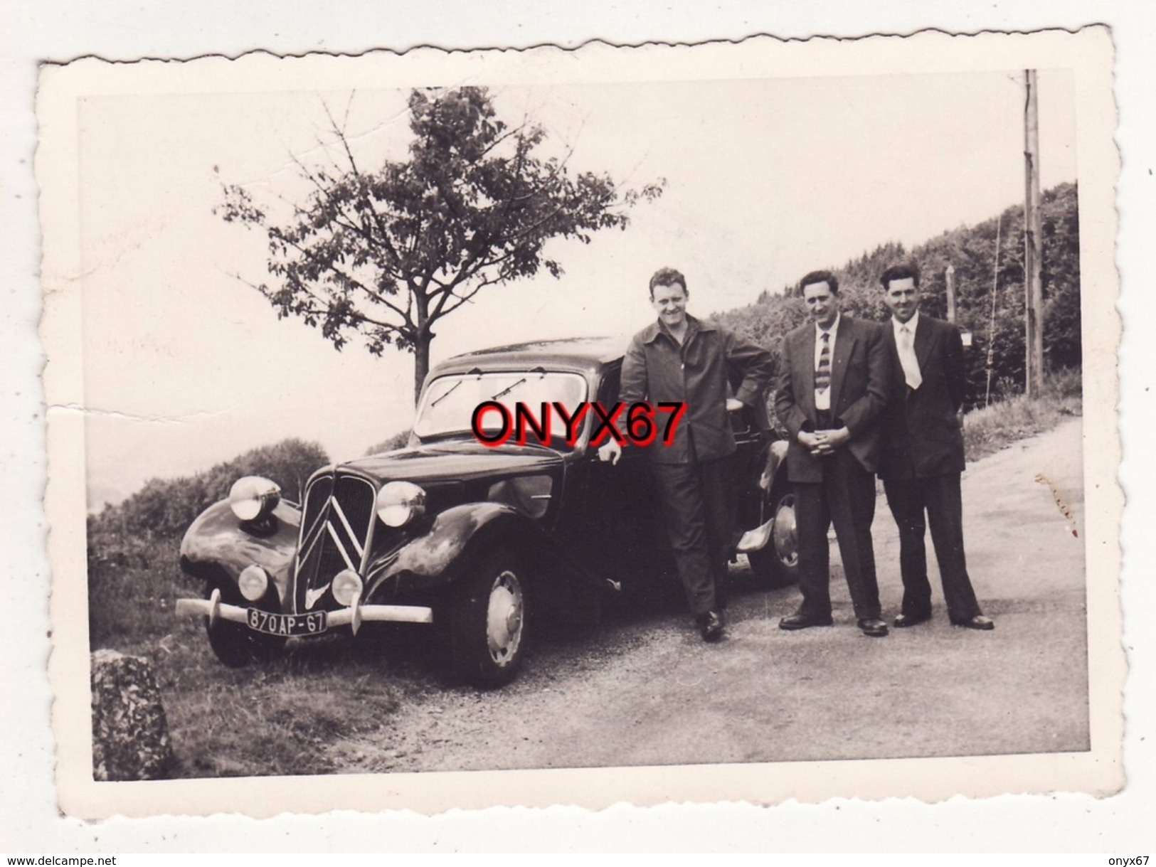 PHOTO 10,5 X 7 Cms - VOITURE AUTO AUTOMOBILE Traction CITROEN TRANSPORT - KFZ