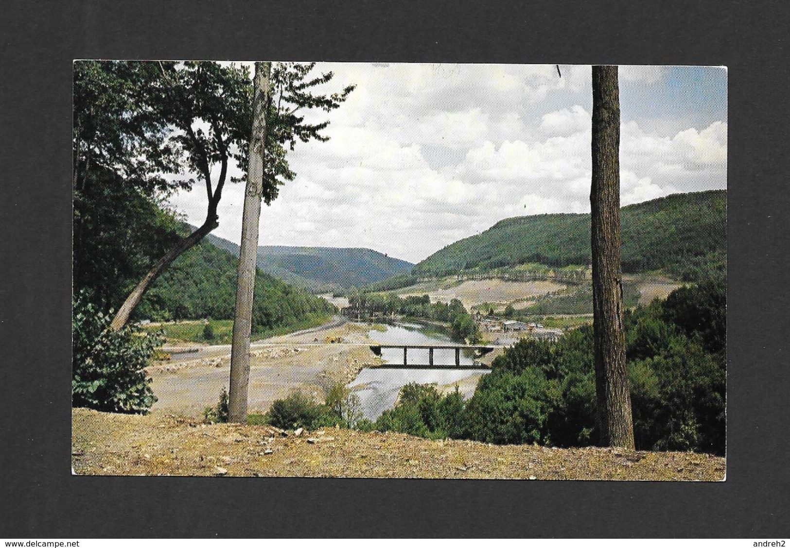 WARREN - PENNSYLVANIA - ALLEGHENY DAM AND RESERVOIR KINZUA DAM BEAUTIFUL ALLEGHENY VALLEY AND RIVER - BY C.S. THOMAS - Other & Unclassified