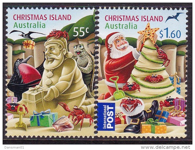 Christmas Island 2012 Christmas Sc ? Mint Never Hinged - Christmas Island